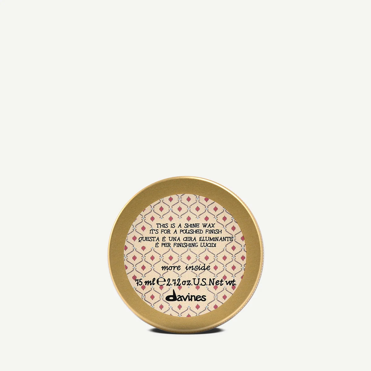 DAVINES More Inside Shine Wax 75ml