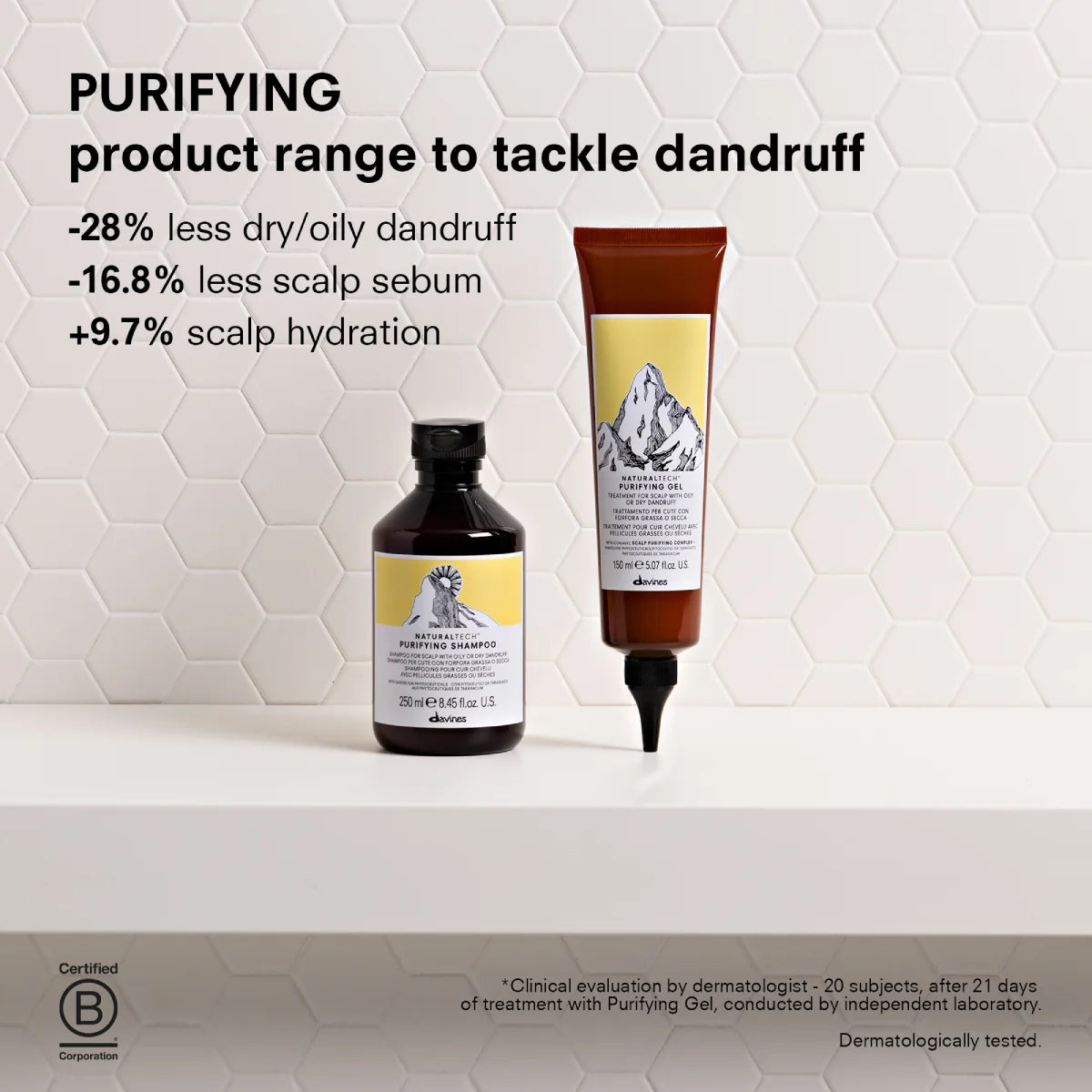 DAVINES Natural Tech Purifying Shampoo