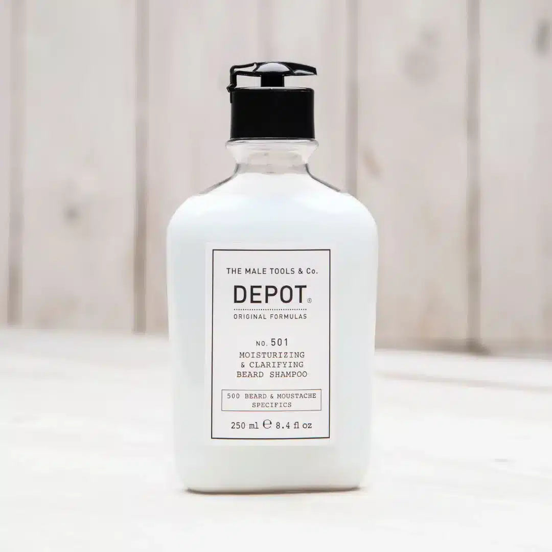 Depot No. 501 Moisturizing&Clarifying Beard Shampoo 250ml