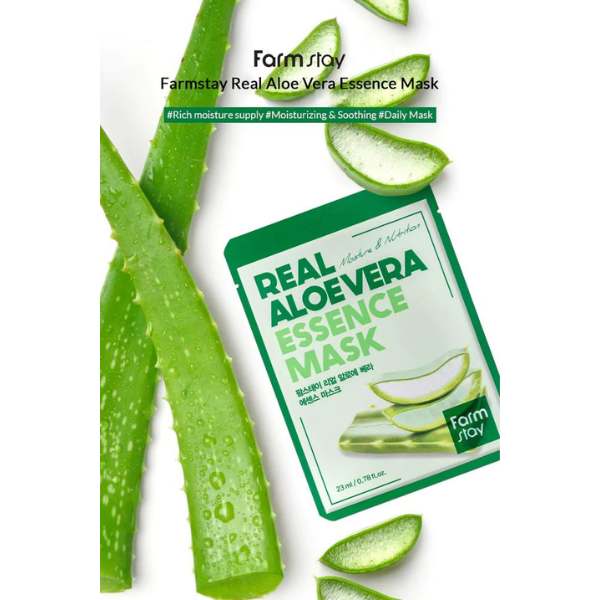 Farmstay Real Aloe Vera Essence Mask 23ml