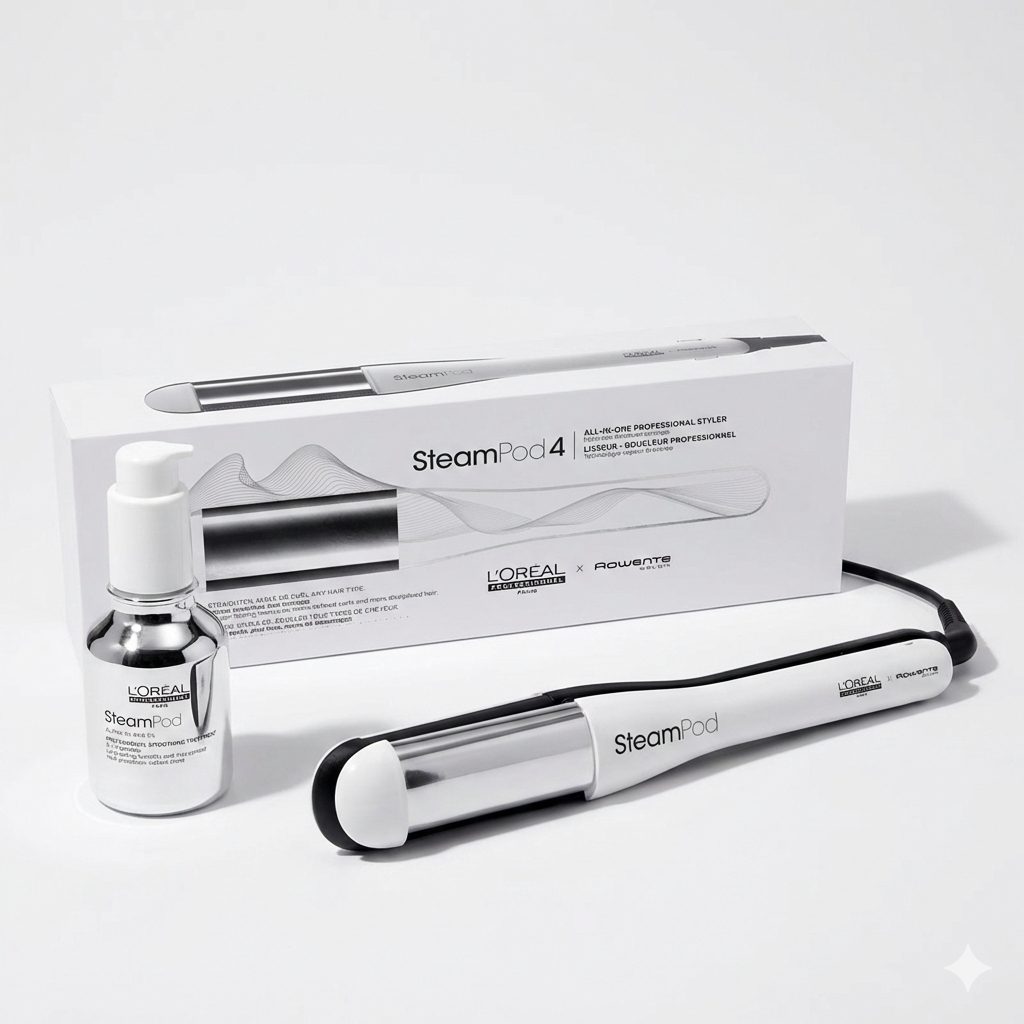 LOréal Steampod 4.0 + Θεραπεία Λείανσης