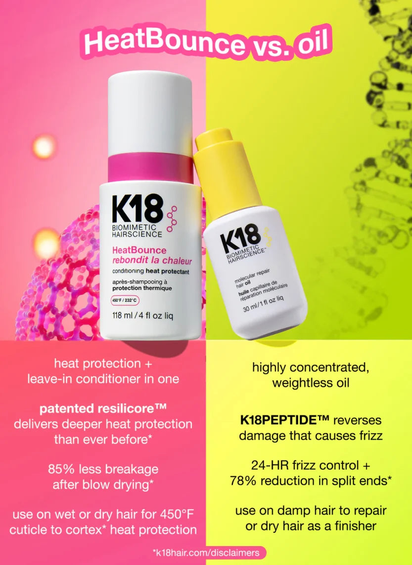 K18 HeatBounce Conditioning Heat Protectant 118ml