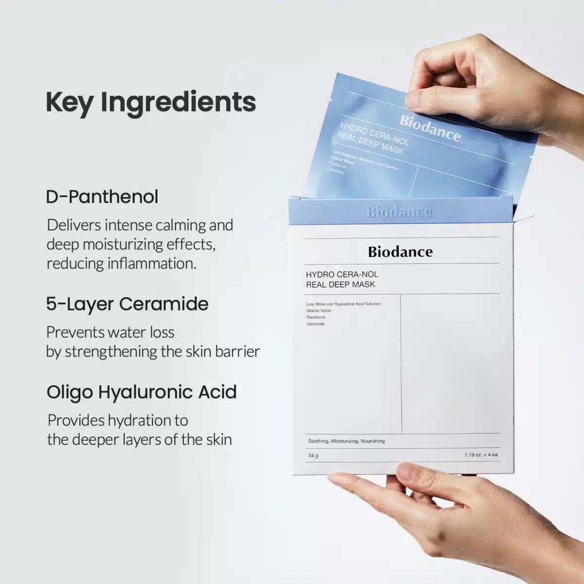 BIODANCE Hydro Cera-nol Real Deep Mask 34g