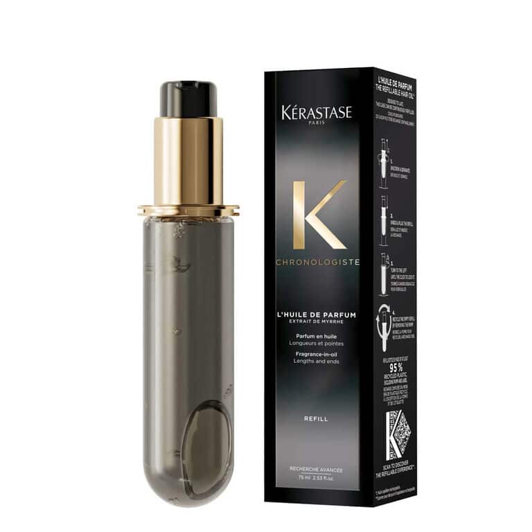 KÉRASTASE Chronologiste Huile de Parfum Αναζωογονητικό Λάδι Μαλλιών Ανταλλακτικό 75ml