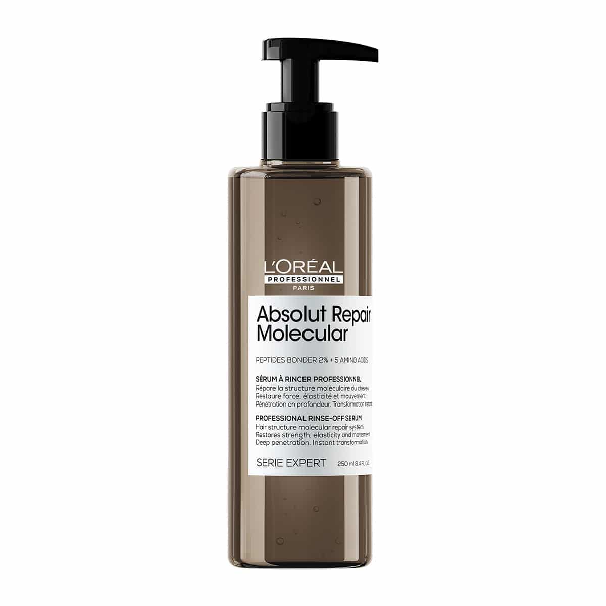 LOréal Professionnel Absolut Repair Molecular Rinse-Off Serum for Damaged Hair 250ml