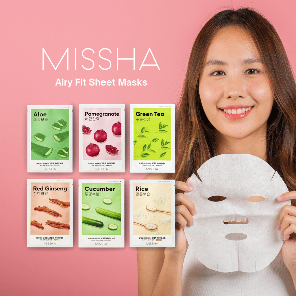 MISSHA Airy Fit Sheet Mask Αγγούρι 19g