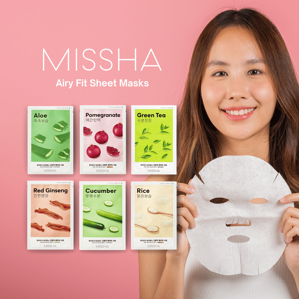 MISSHA Airy Fit Sheet Mask Pearl 19g