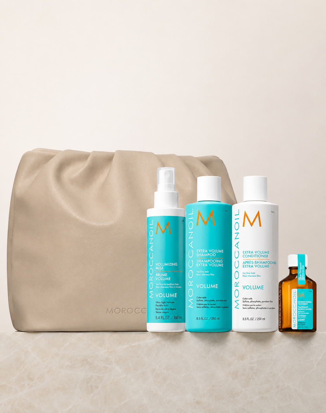 MOROCCANOIL Extra Volume Complete Styling Set packaging