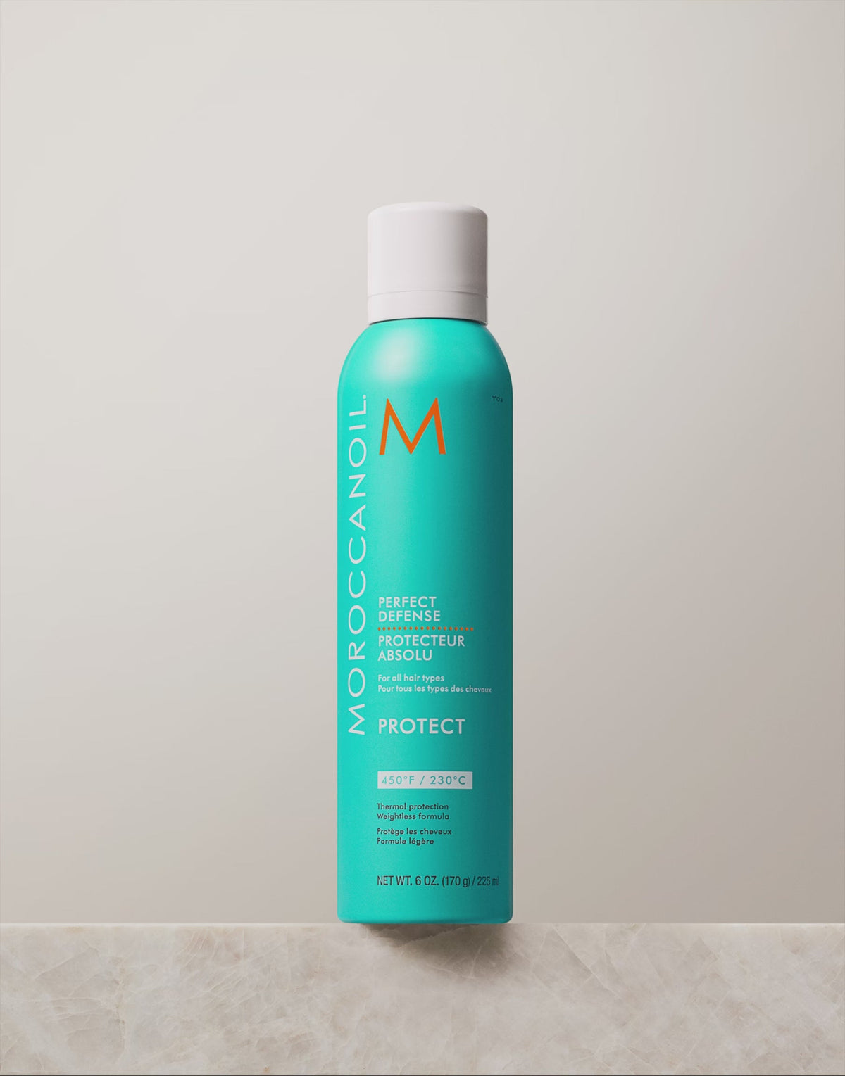 MOROCCANOIL Perfect Defense Heat Protectant spray bottle