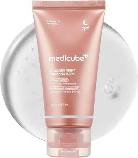 "Medicube Collagen Night Wrapping Mask 75ml packaging"
