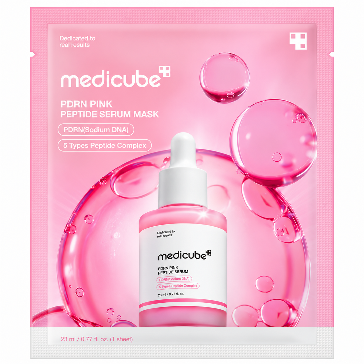 Medicube PDRN Pink Peptide Serum Mask (1EA)
