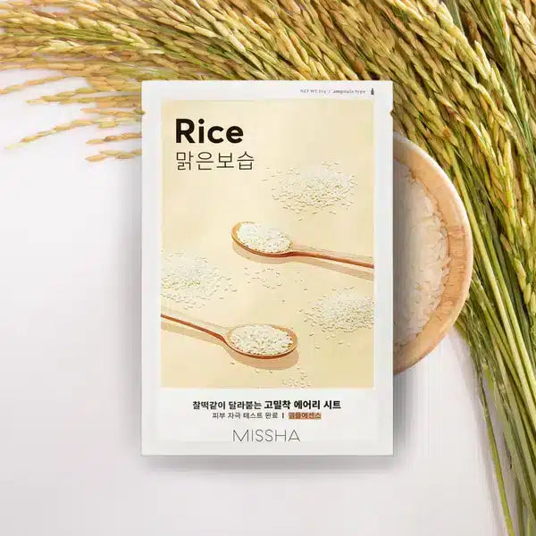 MISSHA Airy Fit Sheet Mask Ρύζι 19g