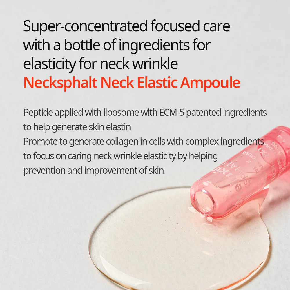 Dr Melaxin Necksphalt ECM Neck Barrier Ampoule 10 x 1.5ml