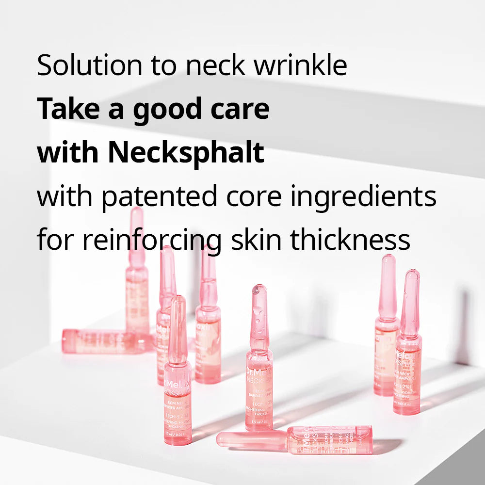 Dr Melaxin Necksphalt ECM Neck Barrier Ampoule 10 x 1.5ml