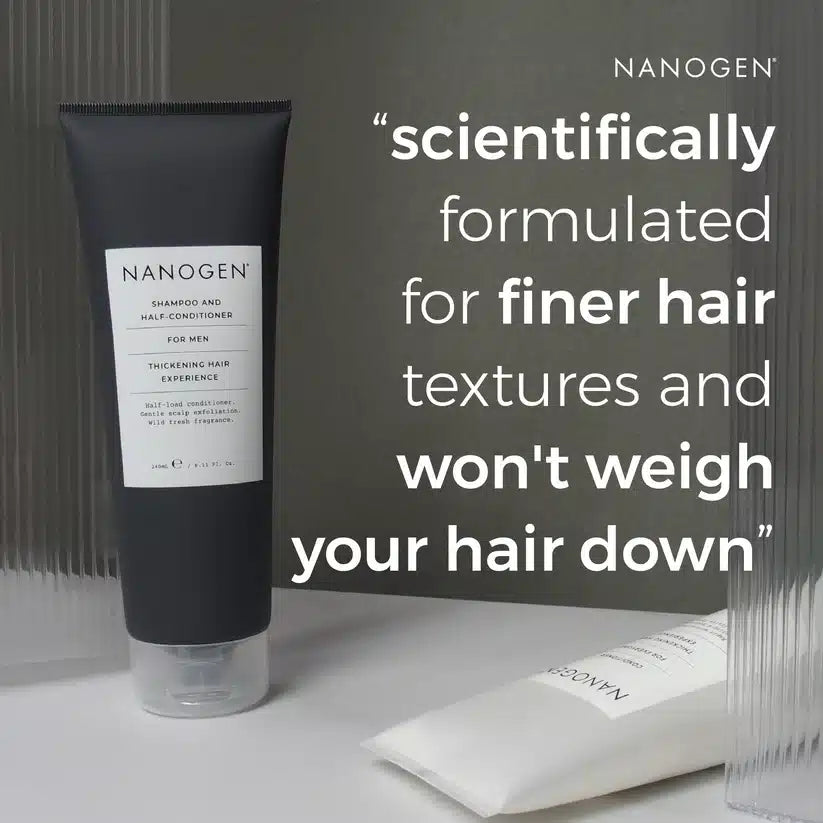 Nanogen Shampoo & Half-Conditioner for Men 240ml