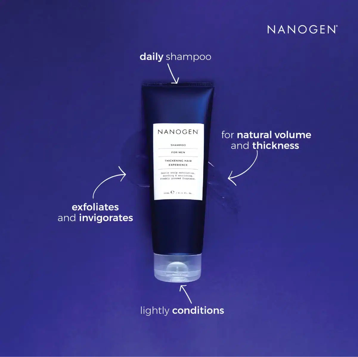 Nanogen Shampoo for Men 240ml