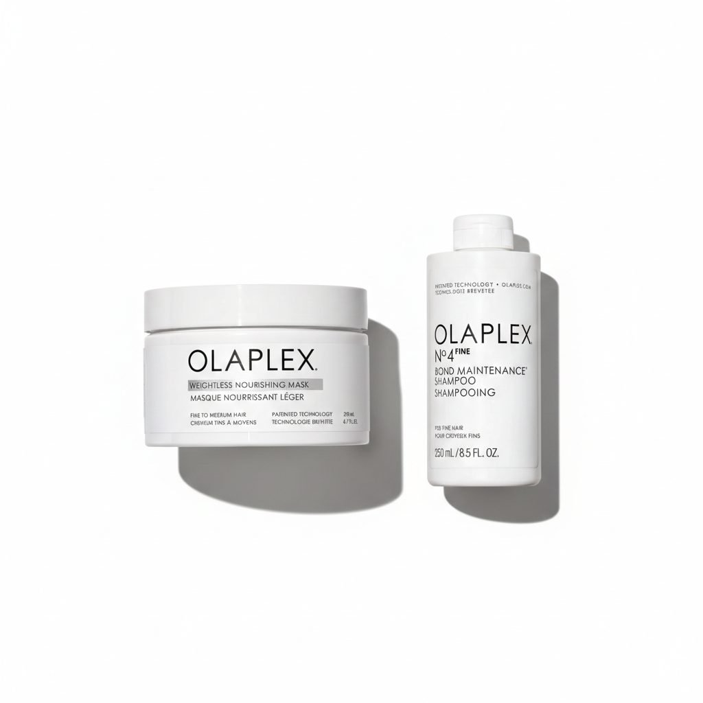 "OLAPLEX Weightless Repair and Hydration Duo packaging"