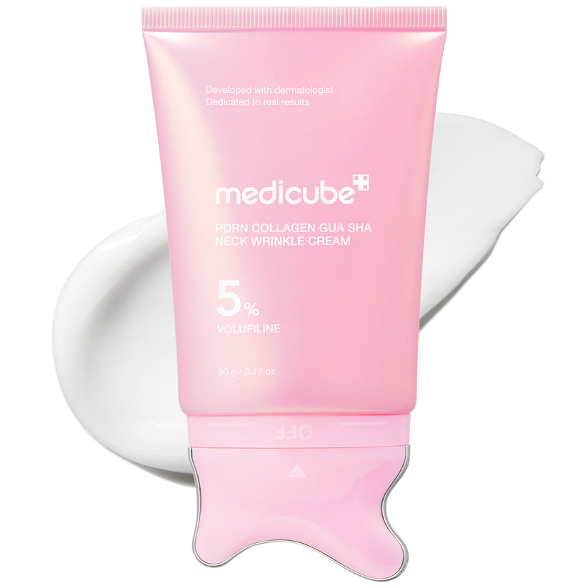 Medicube PDRN Collagen Gua Sha Neck Wrinkle Cream 90g