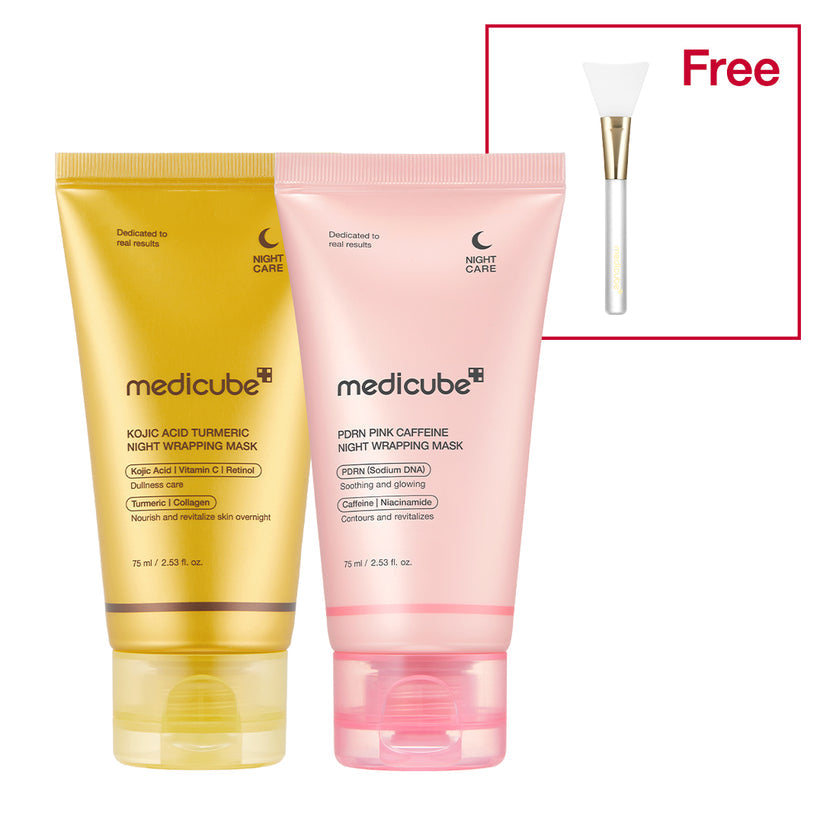 Medicube PDRN Pink Caffeine Night Wrapping Mask 75ml