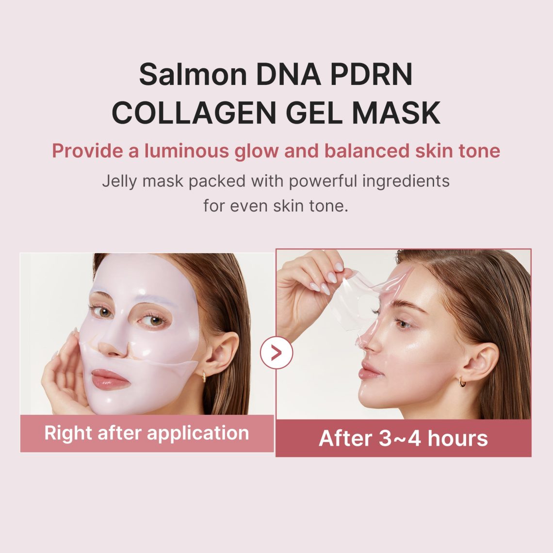 MEDICUBE Salmon PDRN Pink Collagen Jelly Gel Mask 28g