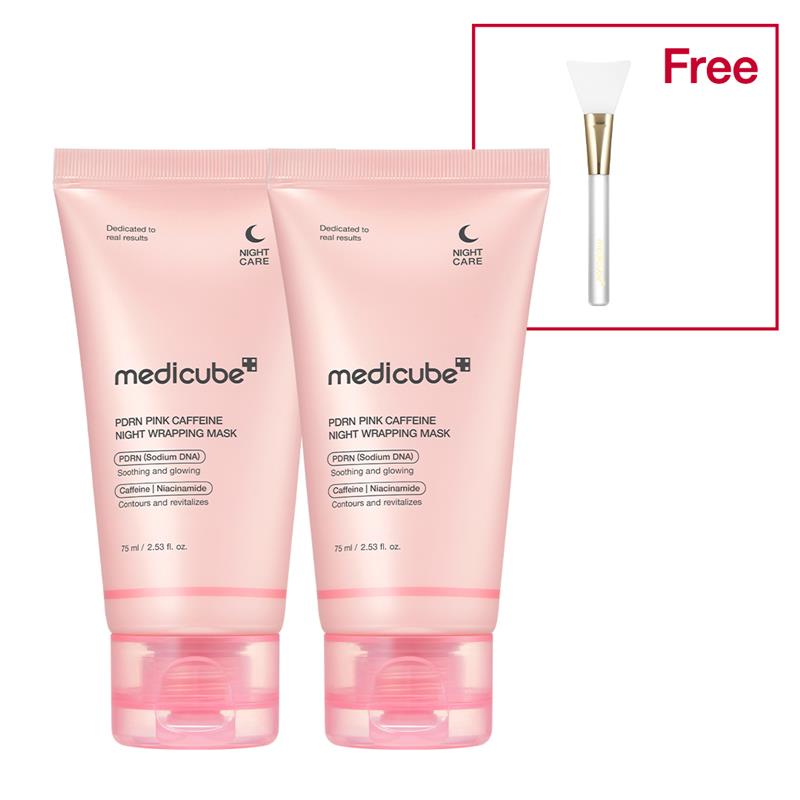 Medicube PDRN Pink Caffeine Night Wrapping Mask 75ml