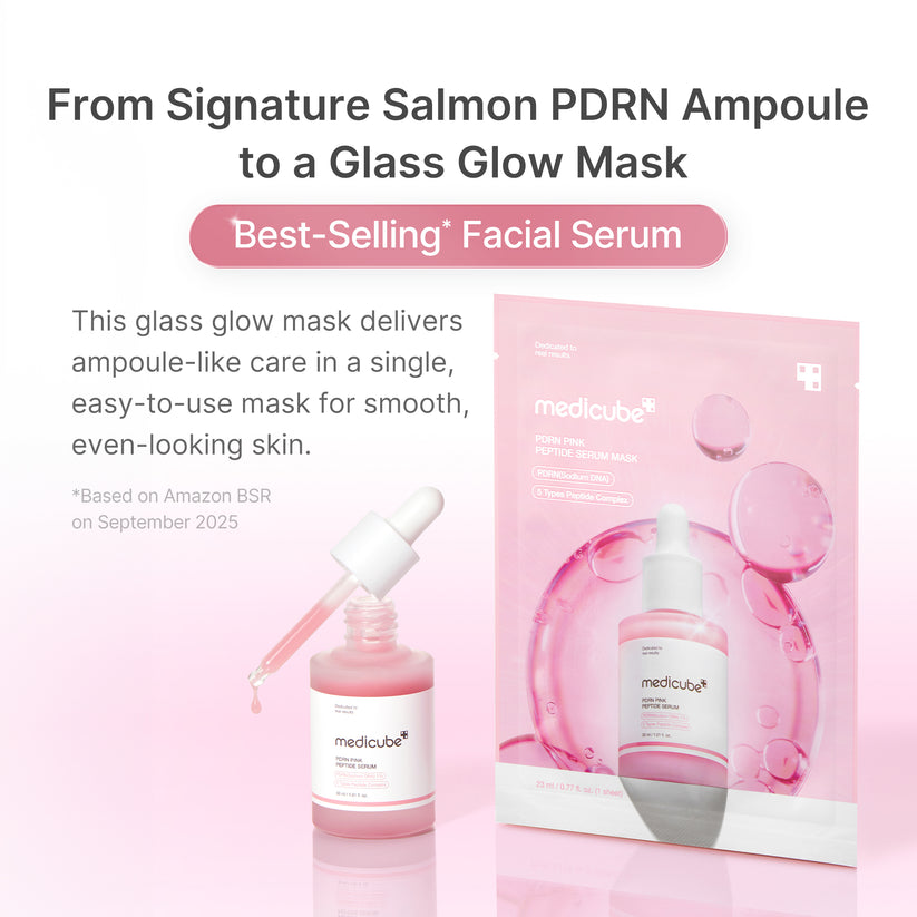 Medicube PDRN Pink Peptide Serum Mask (1EA)