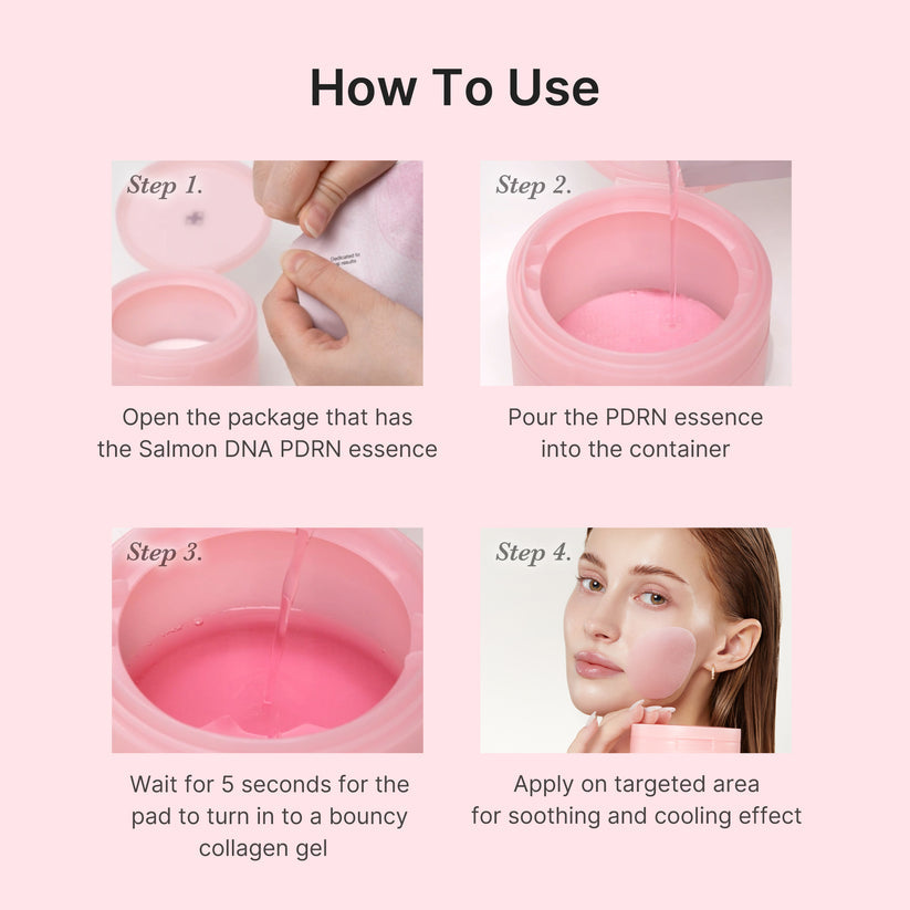 Medicube PDRN Pink Collagen Toning Gel Toner Pad 70pcs