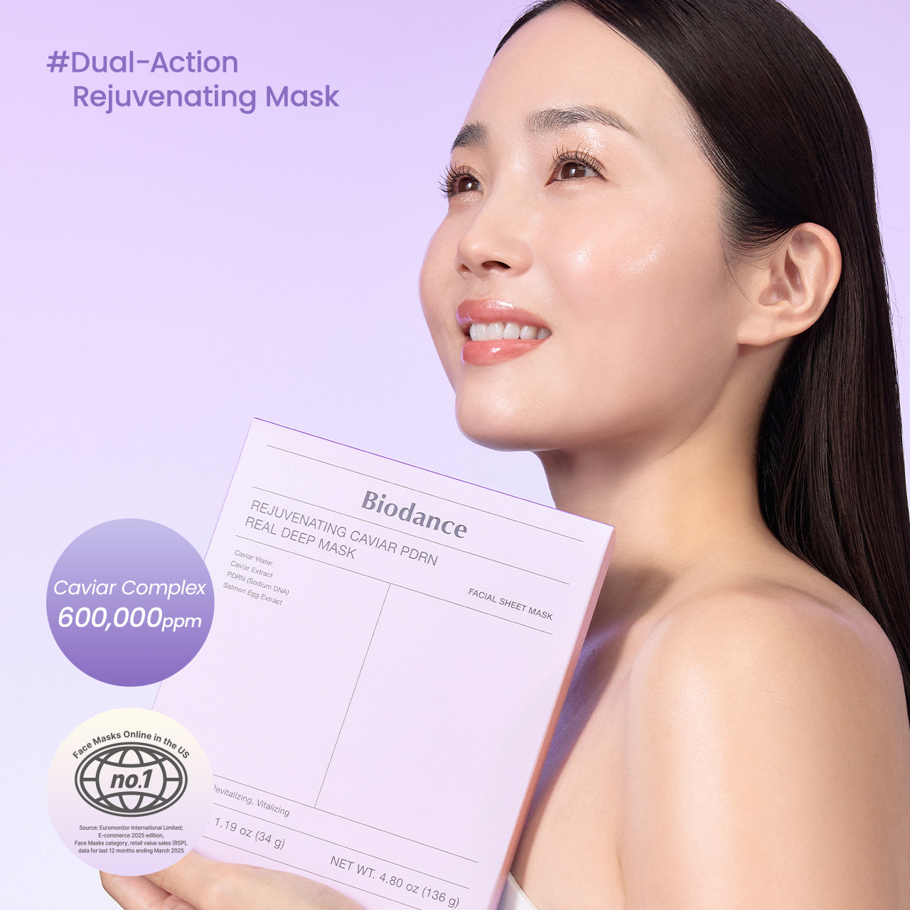 Biodance Rejuvenating Caviar PDRN Real Deep Mask 34g