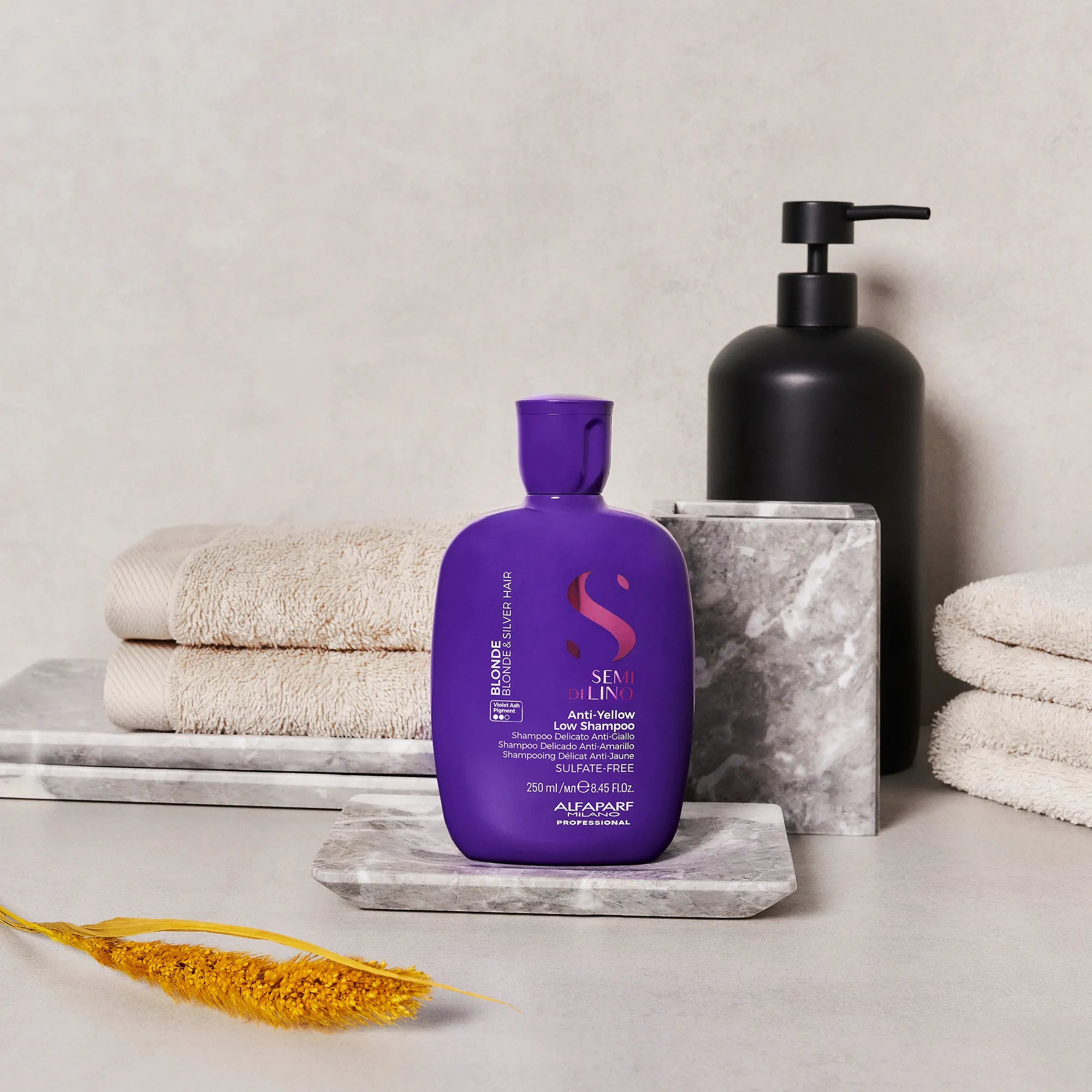 Alfaparf Semi Di Lino Blonde Αντι-Κιτρίνισμα Duo Περιποίησης Μαλλιών