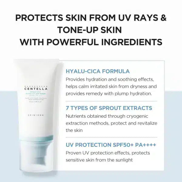 SKIN1004 Madagascar Centella Hyalu-Cica Water-Fit Sun Serum 50ml