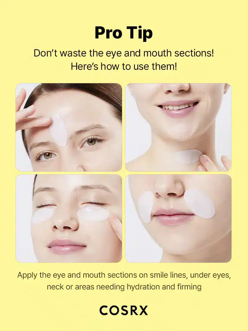COSRX Advanced Snail Mucin Glass Glow Hydrogel Mask 34g