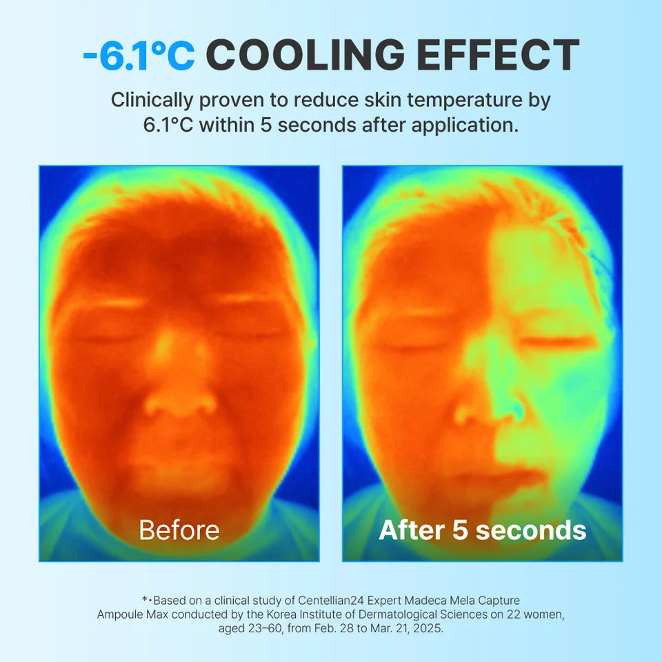 CENTELLIAN24 Madeca Cream Time Reverse Zero brand cooling-effect graphic