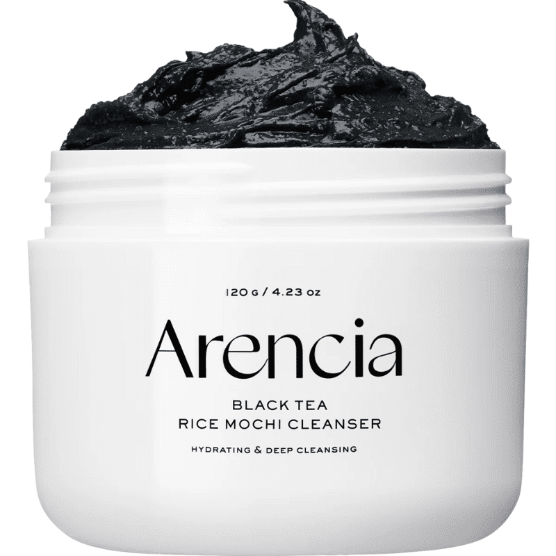 Arencia Black Tea Rice Mochi Cleanser 120g