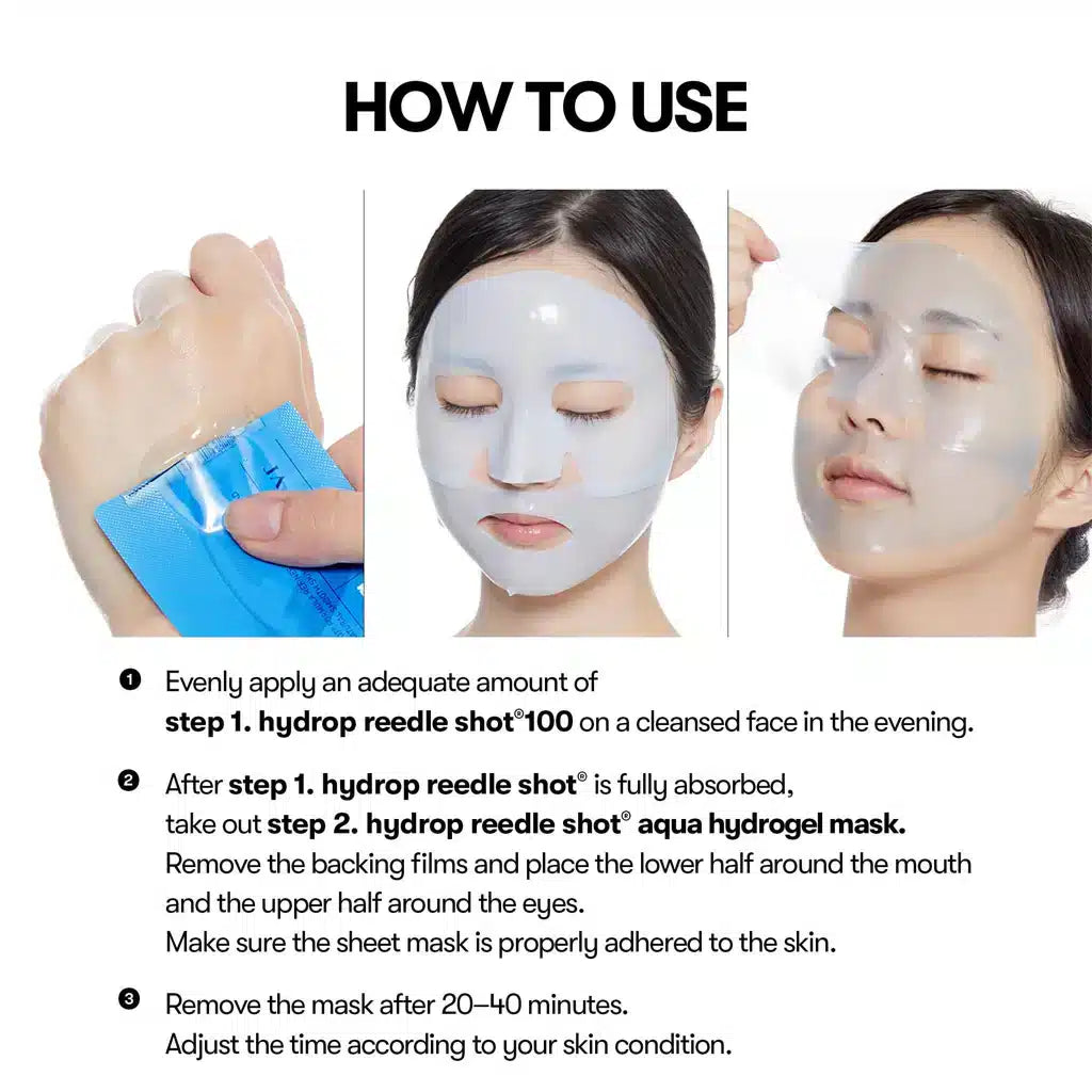 VT Hydra Reedle Shot 100 2 Step Hydrogel Mask 1pc