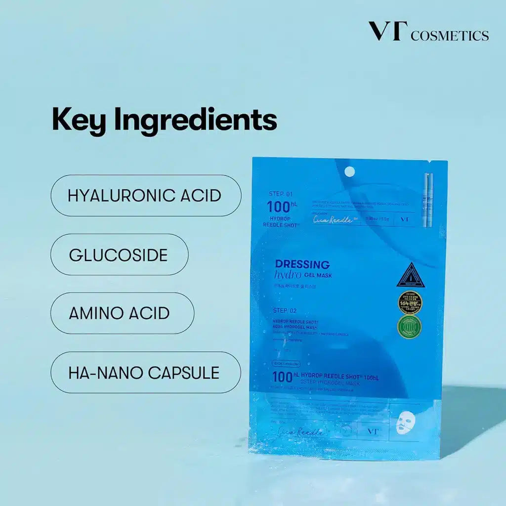 VT Hydra Reedle Shot 100 2 Step Hydrogel Mask 1pc