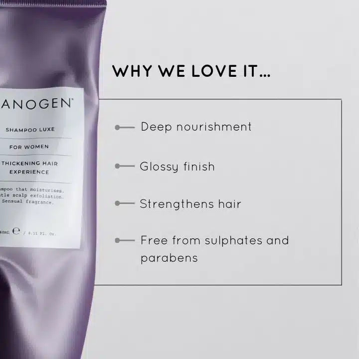 Nanogen Σαμπουάν Luxe για Γυναίκες 240ml