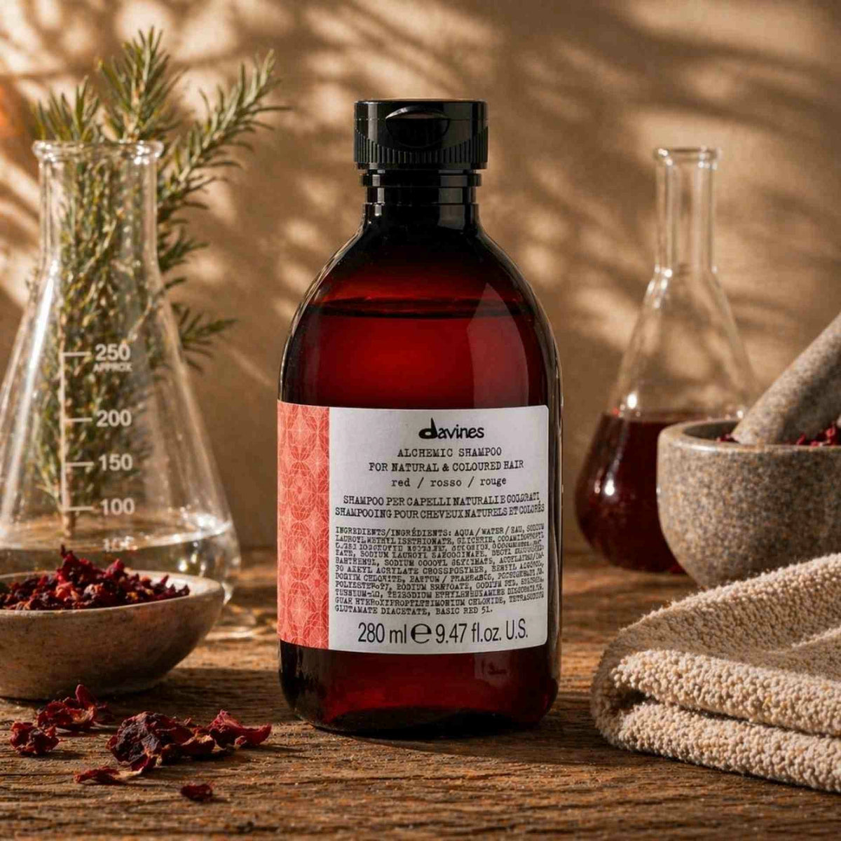 DAVINES Alchemic Shampoo Red 280ml