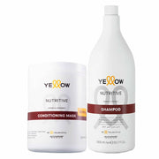ALFAPARF YELLOW NUTRITIVE COCONUT ΣΑΜΠΟΥΑΝ 1500ML – ΜΑΣΚΑ 1000ML
