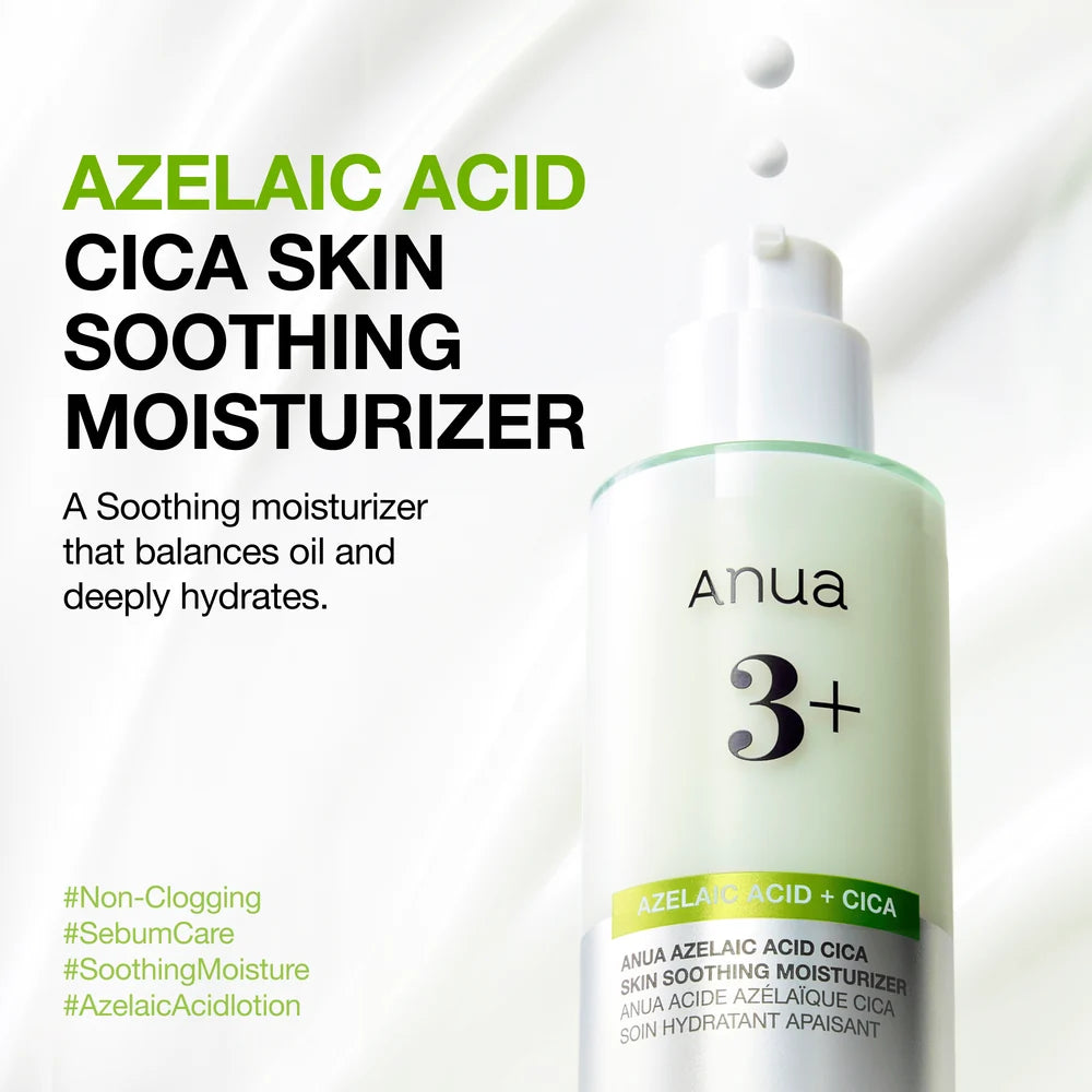 Anua Azelaic Acid CICA Skin Soothing Moisturizer 100ml