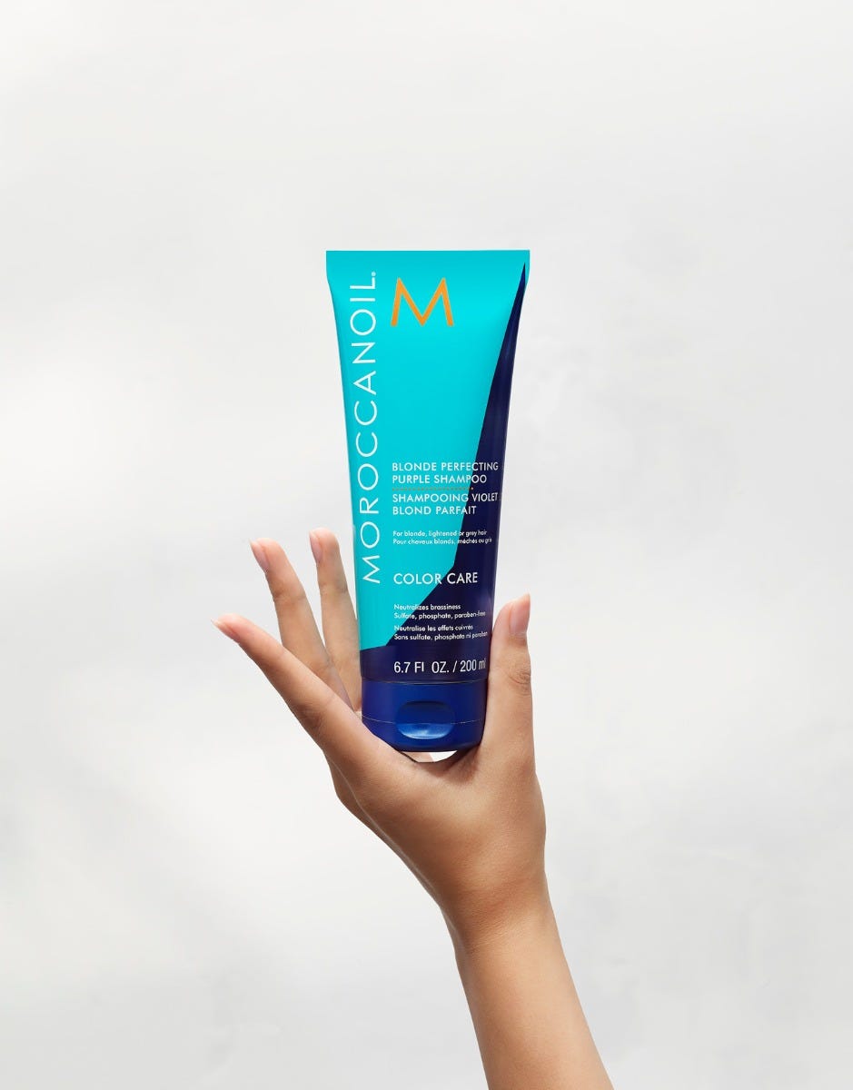 Moroccanoil Σετ περιποίησης και προστασίας για ξανθά μαλλιά