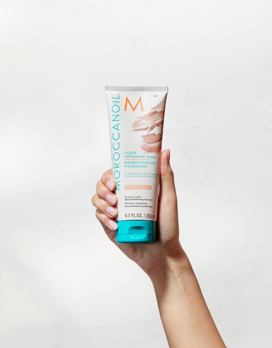 MOROCCANOIL Μάσκα Εναπόθεσης Χρώματος Rose Gold