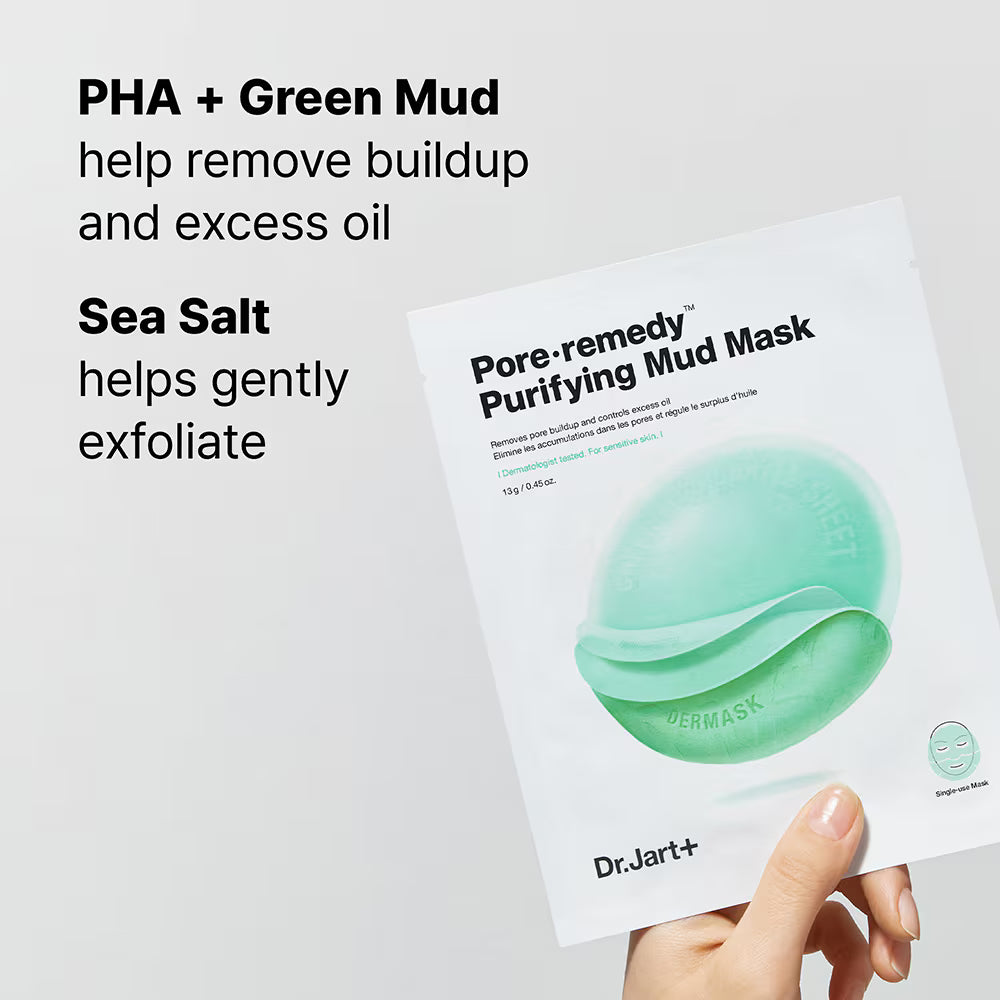Dr.Jart+ Dermask Pore Remedy Purifying Mud Mask Pack 13g