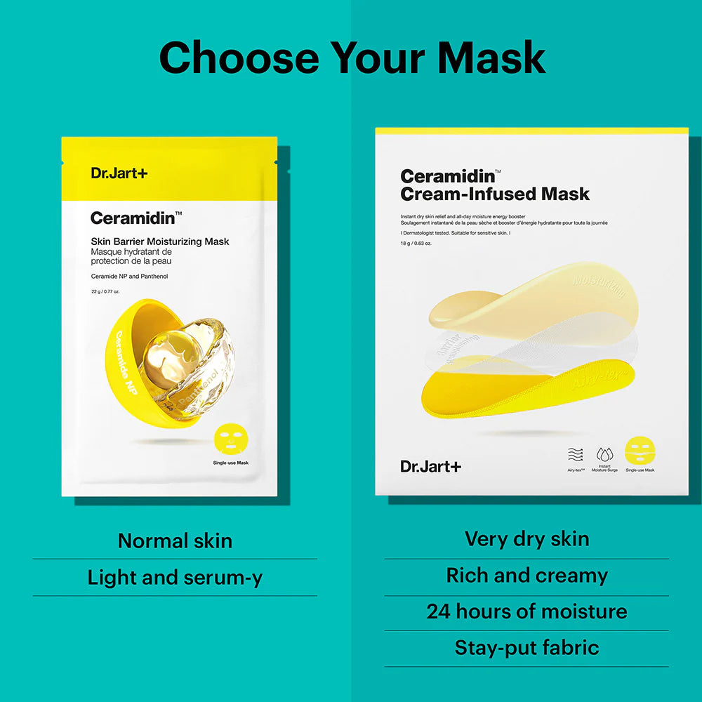 Dr.Jart+ Ceramidin Cream-Infused Μάσκα 18g