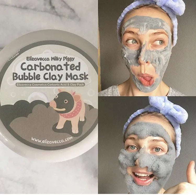 Elizavecca Milky Piggy Carbonated Bubble Clay Mask 100ml