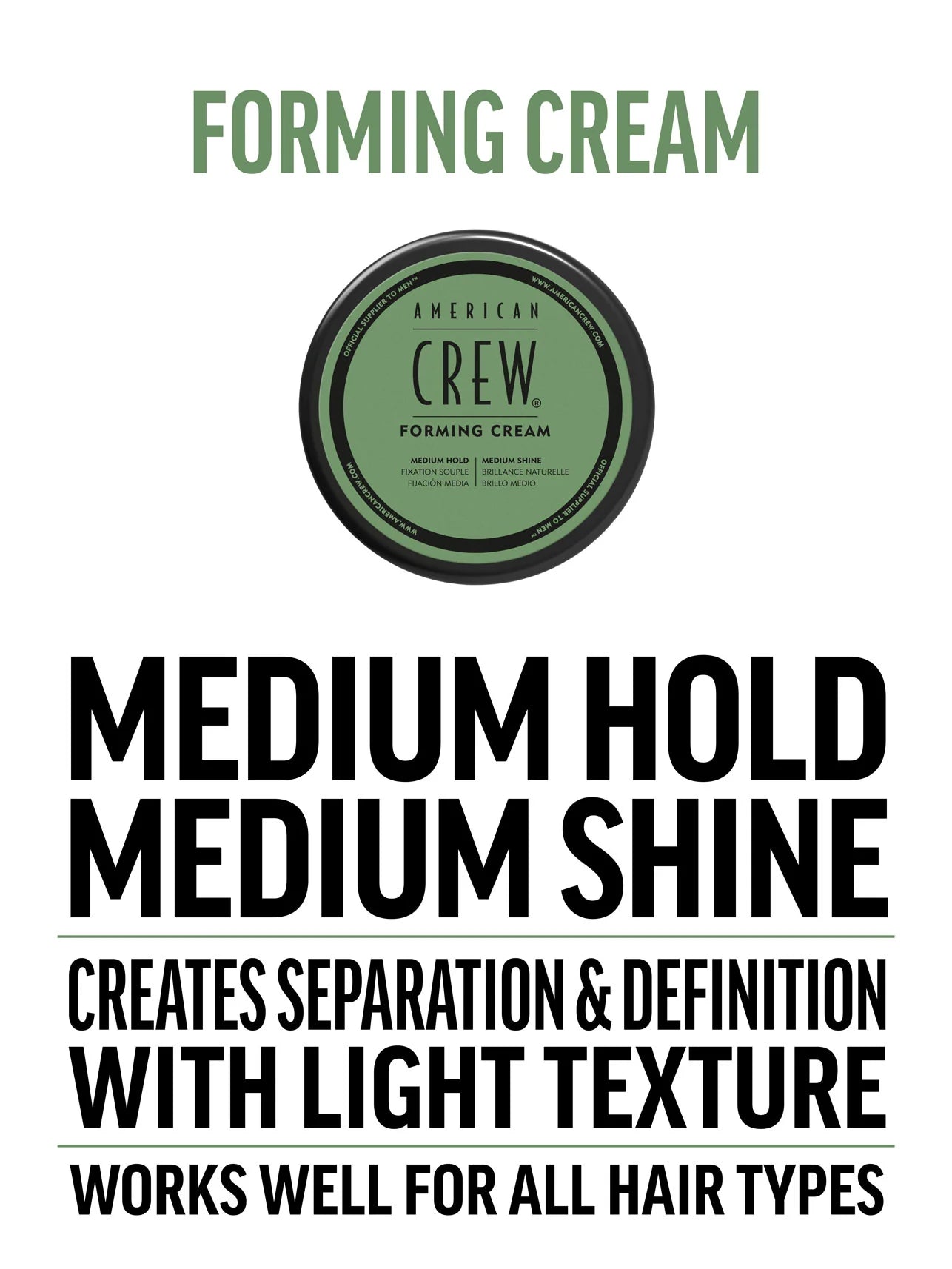 American Crew Forming Cream 85g