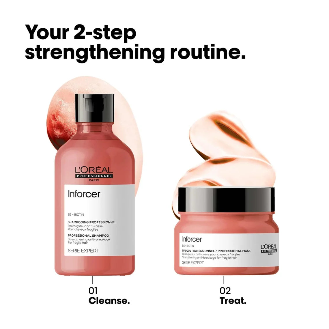 Loreal Inforcer Shampoo 300ml