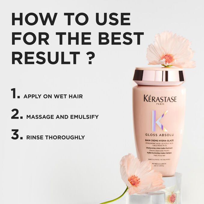 Kerastase Gloss Absolu Bain Creme Hydra-Glaze 250ml