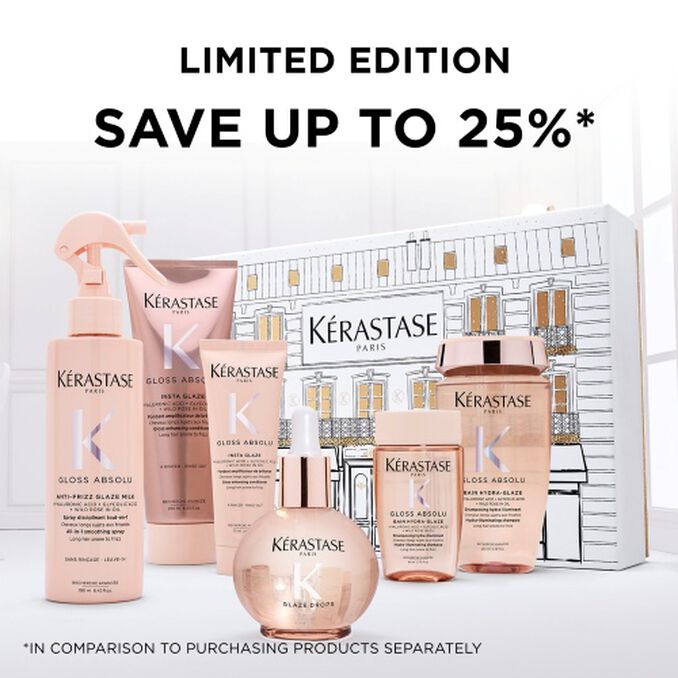 Σετ δώρου Kérastase Gloss Absolu Travel Size