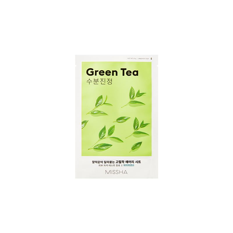 MISSHA Airy Fit Sheet Mask Πράσινο Τσάι 19γρ