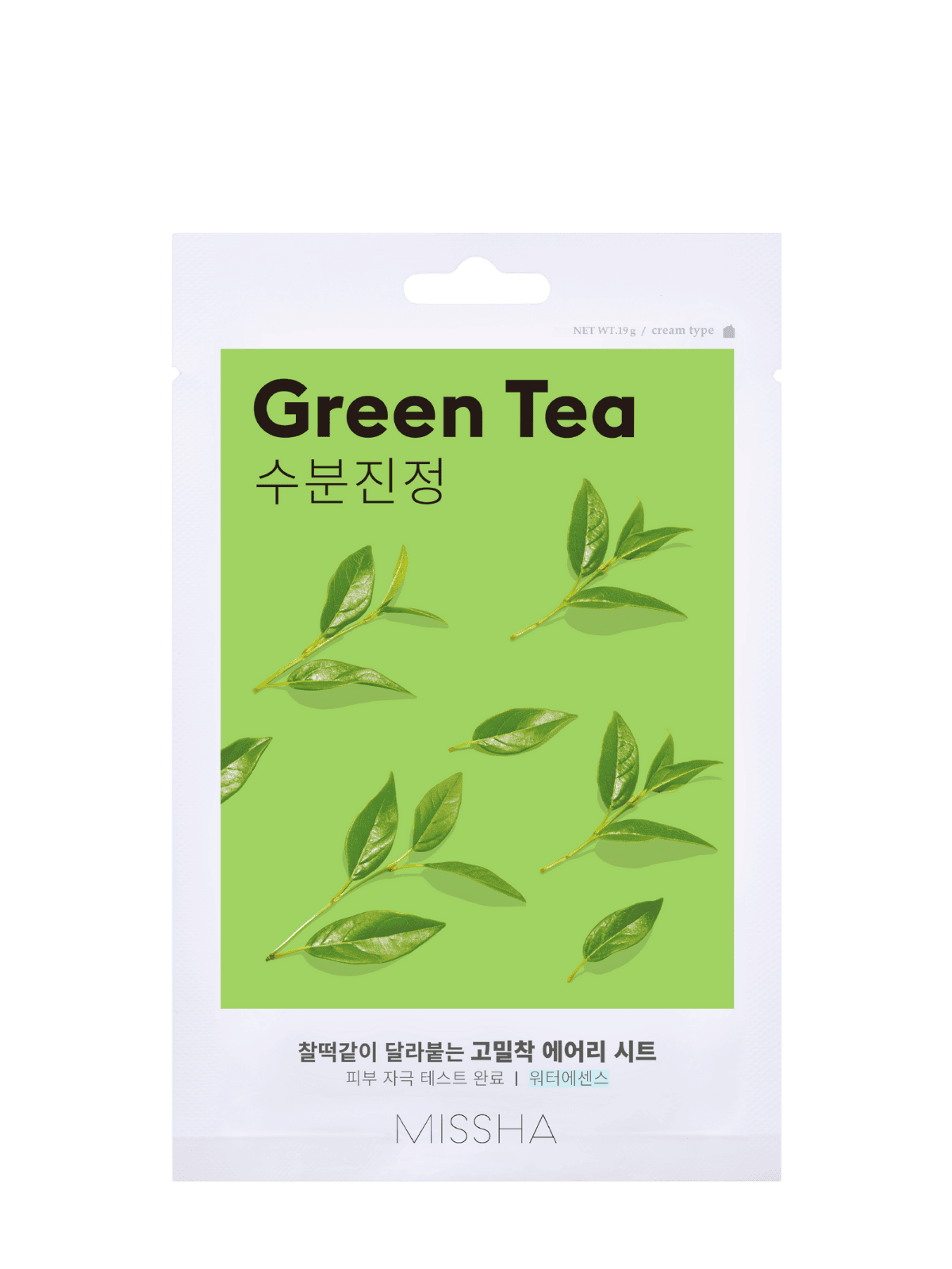 MISSHA Airy Fit Sheet Mask Πράσινο Τσάι 19γρ